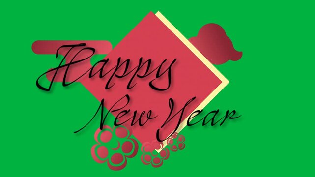 Chinese New Year Animation with Alpha Channel