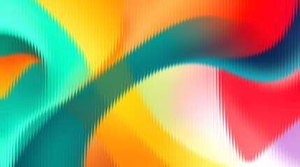 Vibrant abstract background with colorful wavy patterns