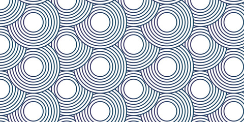 Fototapeta premium Abstract rounded overlap fabric cloth decor doodle creative flow design. vector textile digital print layout fabric overlapping circle colorful stylish texture background.