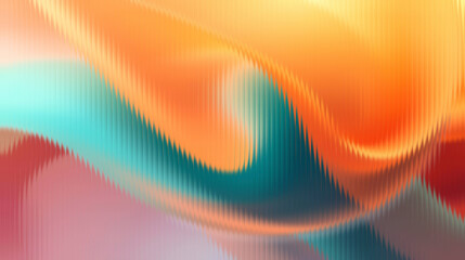Vibrant abstract background with colorful wavy lines and gradient