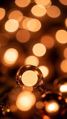 Warm Glowing Lights Creating a Cozy and Inviting Atmosphere