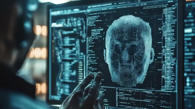 selective focus hands using forensic tools to link digital evidence to crime scene