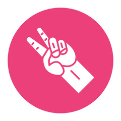 Obraz premium Sign Language Icon