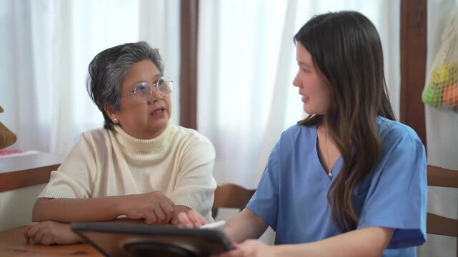 Women share stories and memories at home in a warm setting during a friendly meeting