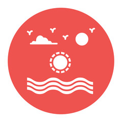 Rescue Swimming Icon