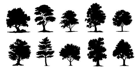 tree silhouettes volume 2