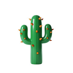 Inflatable cactus pool toy for fun summer parties