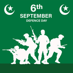 6th September Defence day pakistan 