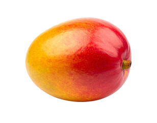 Obraz premium Mango isolated on white background, full depth of field
