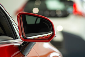 車のサイドミラー