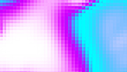 Polygonal abstract background with squares. Colorful gradient design. Low poly geometric rectangle shape modern banner. Overlay background