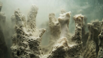 Underwater coral formations