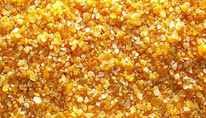 Golden Sand Texture Close-Up for Design Projects, Featuring Detailed Grains and Natural Background