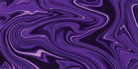 Elegant Purple Liquid Marble Texture with Smooth Diagonally Flowing Waves and Modern Appeal