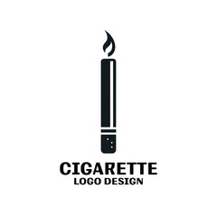 Cigarette Vector Logo Design