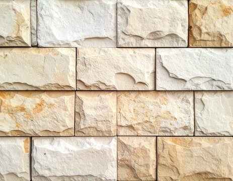 Rough Textured Stone Wall Seamless Background