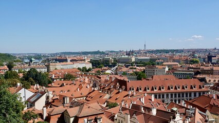 Obraz premium Prag, Tschechien, Stadtansicht