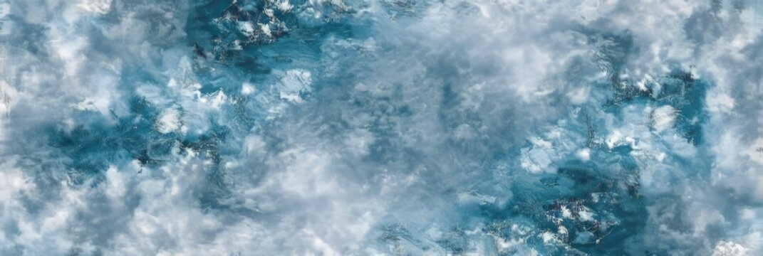 Grainy Light Blue and Grey Textured Surface Background, Vintage Grunge Pattern Design for Images - Powered by Adobe