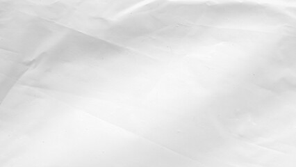 Fototapeta premium White transparent plastic bag texture background