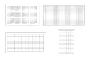 Grid Paper Templates