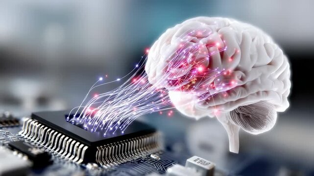 Virtual system cognition: chatbot exchange, coded message, assistant input, electronic module, robot sequence, synthetic route, intelligent unit, brain impulse, automation line, futuristic connection