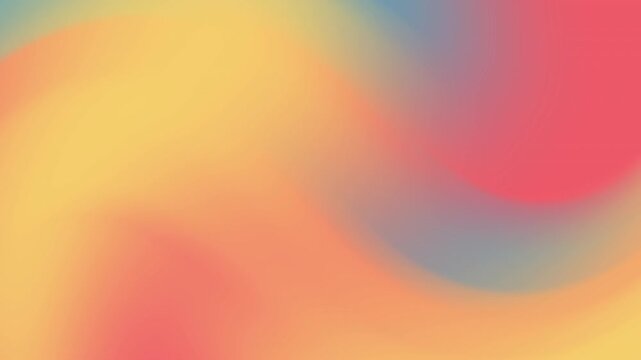 Abstract colorful gradient background blending red, yellow, orange, and blue tones with smooth transitions, ideal for modern presentations, branding designs, websites, digital wallpapers, UI layouts, 