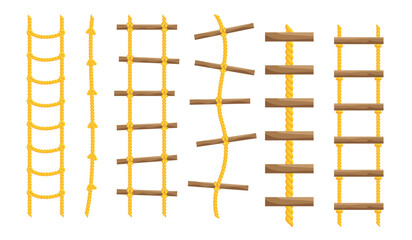 rope ladder icons vector © Yijg