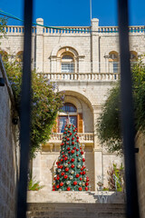 christmas tree at the church