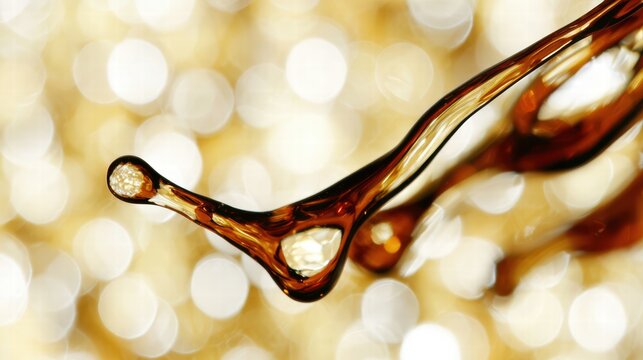 Vinegar concept representing fermentation process, acetic acid production, and food preservation.