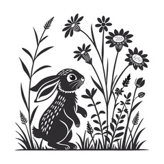 Bunny Plotter File Svg