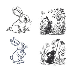 Bunny Plotter File Svg