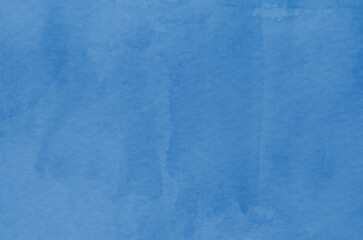 Abstract blue watercolor background texture