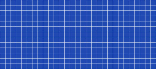 grid square graph line full page on blue paper background, paper grid square graph line texture of note book blank, grid line on paper blue color, empty squared grid graph for architectural design
