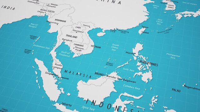 map of the worldAnimated Map of Southeast Asia Region, Geography Background