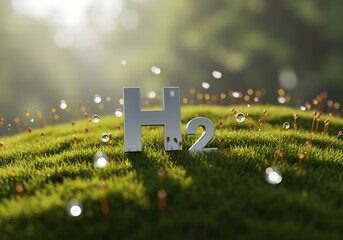 Hydrogen Symbol in Nature