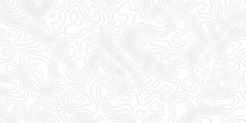 Minimal seamless area vector topo paper lines. Topographic contour lines grid map pattern design. Geographic mountain relief. Contour paper maps. Topo contour paper map background design. © MdLothfor