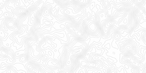 Minimal seamless area vector topo paper lines. Topographic contour lines grid map pattern design. Geographic mountain relief. Contour paper maps. Topo contour paper map background design. © MdLothfor