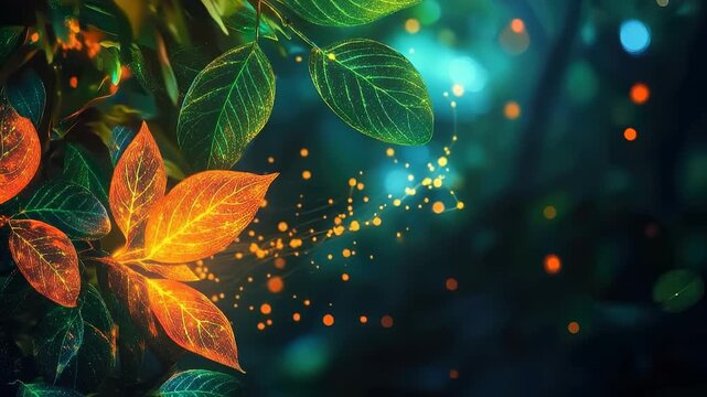 Chlorophyll reaction chain: leaf energy, carbon lock, light intake, oxygen stream, green cycle, photosynthesis action, plant phase, natural loop, growth pulse, eco function, cellular process,