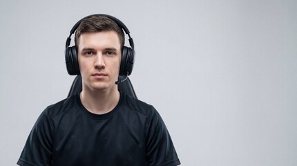 Esports Headset Studio Shot – Clean Gaming Advertising