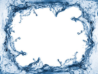 Frame of Splashing Water