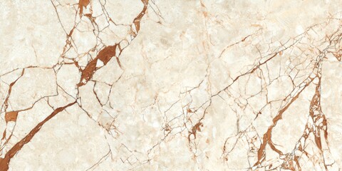 Altaria quartz tile design with prominent brown veining for contemporary decor presentations. Mockup. 3D Rendering