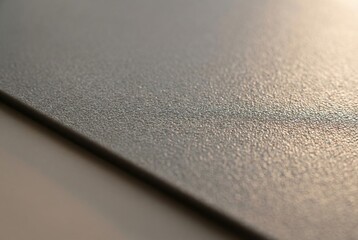 Close-up of Textured Surface with Light Reflection