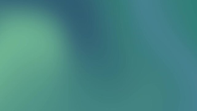 Abstract background with a blend of blue and green hues, featuring a video background with a subtle animation effect and a background animation texture.