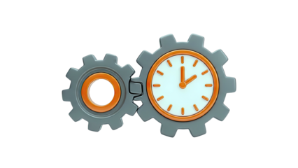 Clock Gears: Time Management Concept