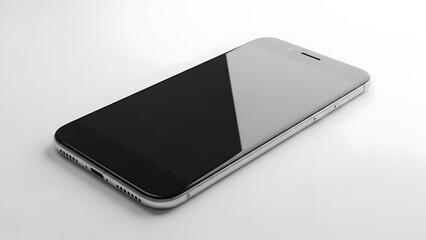 A modern smartphone with a sleek, minimalist design
