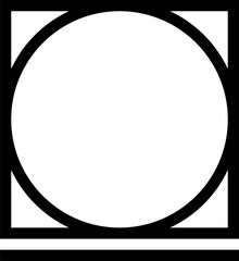 Advanced drying cycle. Square with a circle inside and a single line underlined. Information on the garment label. Marking. Warning symbol.