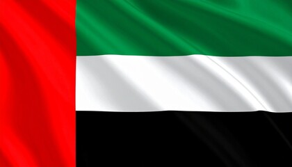 Fototapeta premium flag of United Arab Emirates