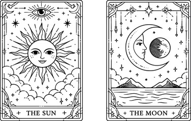 Obraz premium Tarot cards 