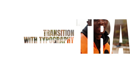 Transition with Typography