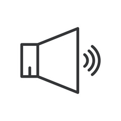 Basic interface line editable stroke icon. Vector illustration